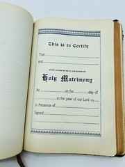 THE HOLY BIBLE King James Version SELF-PRONOUNCING 1950s National Bible Press
