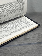 Circa 1962 World Publishing RSV Bible Black Morocco Leather GOLD EDGE