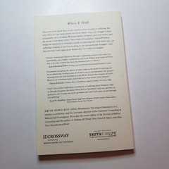 God’s Grace In Your Suffering PB David Powlison Crossway Workbook Scripture Hard