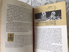 The Life of Christ by Rev. John P. O’Connell 1959 HC Illustrated Red Line Text