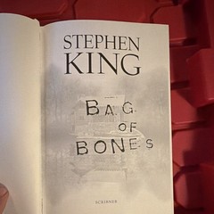 Stephen King Bag of Bones Hardcover w/ Dust Jacket Scribner 1998 Novel