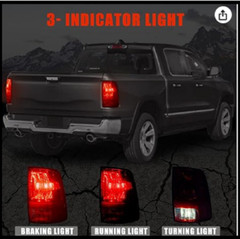 Ram Right Tail Light Compatible with 2009-2018 Dodge Ram1500 2500 3500 Taillight