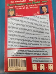 Harrington On Hold Em Volume 2 The End Game By Dan Harrington And Bill Robertie