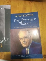 A.W. TOZER Lot of 7 Christian Books, Man:The Dwelling Place Of God,Gems, Keys +4