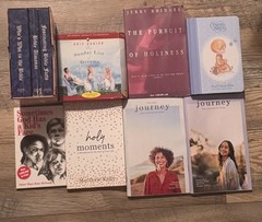 Lot 12 RANDOM Christian Jesus Christ Stories Religion Bible Prayers Books MIX
