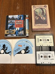 Lemony Snicket Reptile Room CD Cassette audiobook Who Could That Be This Hour
