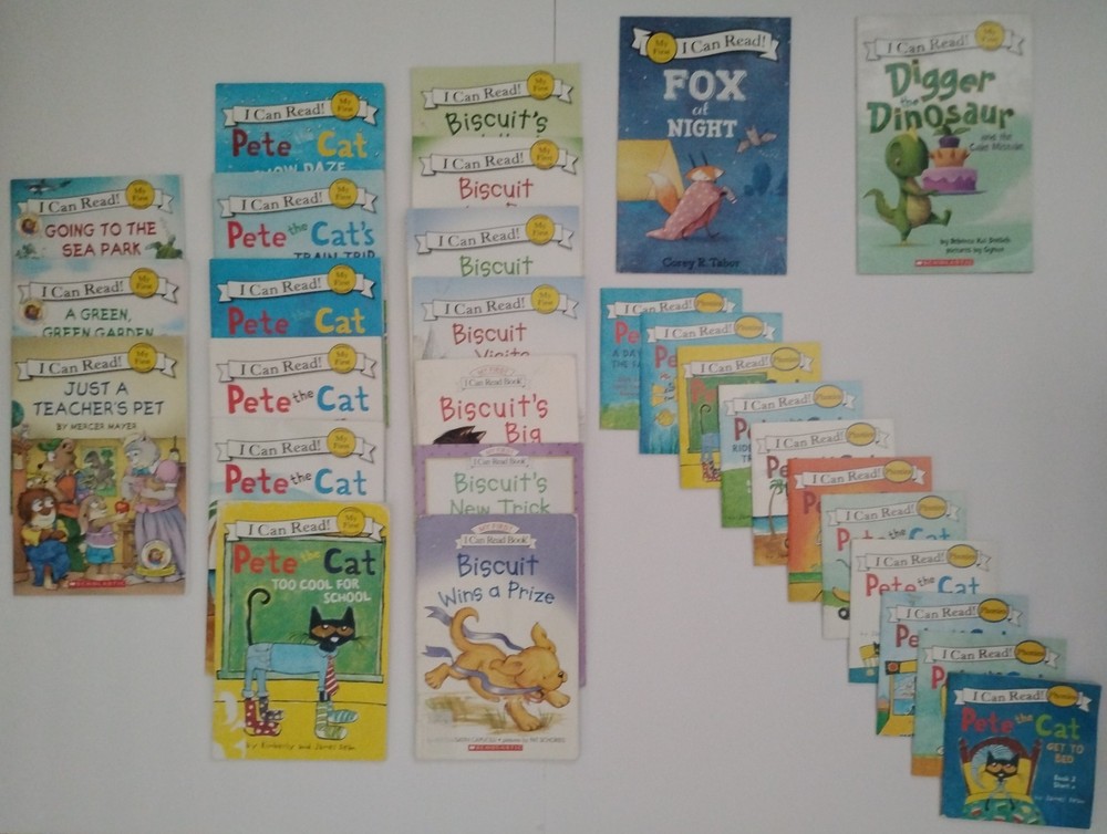 29 My First I Can Read Pre-Level 1 + Phonics Biscuit Pete Cat Little Critter Lot