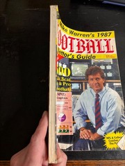 Mike Warren’s 1987 Football Bettor’s Guide Pro College 288 Pages