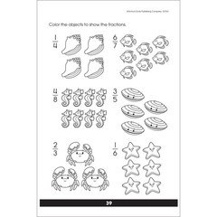 School Zone Make Fractions Workbook: 48 Pages, 1st Grade, 2nd Grade,…