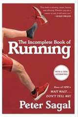 The Incomplete Book of Running / Peter Sagal (NPR star) HC SIGNED free ship