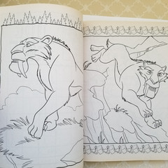 Ice Age Daewn of the Dinosaurs Jumbo Coloring and Activity Book, new