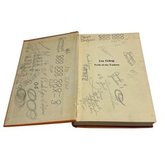1942 Lou Gehrig Pride of the Yankees Hardcover Baseball MLB Collect 1ST EDITION