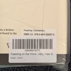 Feasting on the Word Year B Vol 2 by Bartlett & Taylor, Hardcover, Westminster