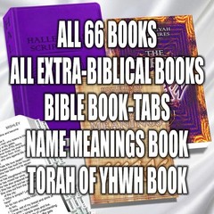 HalleluYah Scriptures PU COMPLETE EDITON Large Print + Much More