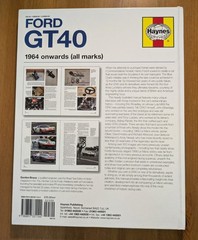 Ford GT40 Owners’ Workshop Manual : 1964 Onwards (2014, HC) Haynes Racing GT VG+