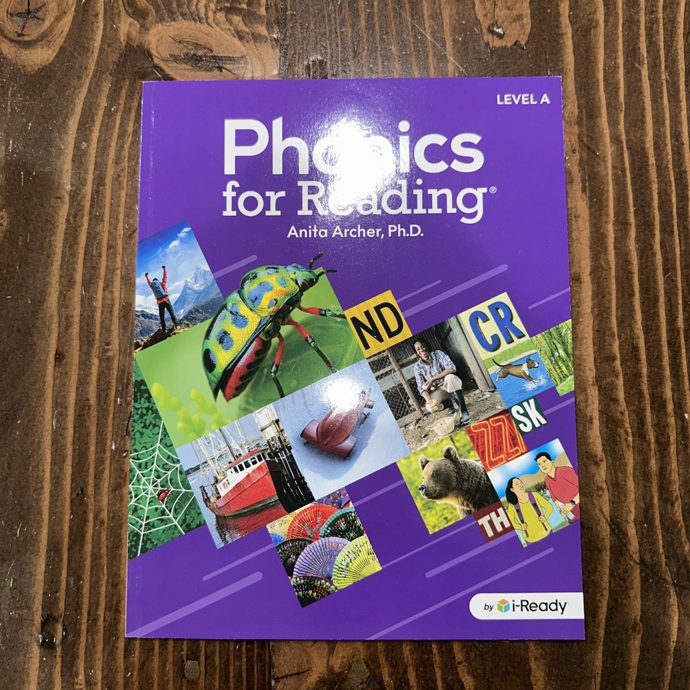Phonics For Reading Level A Anita Archer, PH.D. By I-Ready Paperback Unused