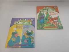 Lot 1989 On My Way With SESAME STREET Vintage Hardcover Books VOLUME #2-15