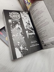 Demon Slayer Kimetsu No Yaiba Lot 6 Vol 1, 6, 8, 9, 10 & Water & Flame Eng Manga