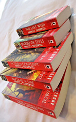Andrzej Sapkowski THE WITCHER Saga 5 PB Fantasy Lot #1-4+ Prequel MONSTER HUNTER