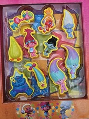 Dreamworks Trolls Stuck On Stories Book Fun Girls 3-9 Magnet Book