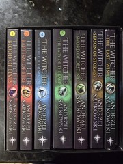 The Witcher Book Bundle x7 Andrzej Sapkowski Paperback Novel Set Missing Book 2