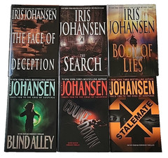 Lot of 6, Iris Johansen, Eve Duncan Series, 1, 3-7, HCDJ, 1st editions