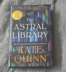 The Astral Library Kate Quinn Signed Hardcover 1st Ed HarperCollins English