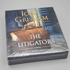 The Litigators – Audiobook CDs By John Grisham Factory Sealed New