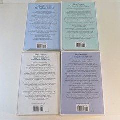 Neapolitan Novels 4 Books Set – Elena Ferrante – My Brilliant Friend -Lot Series