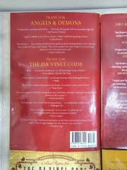 Robert Langdon: First 4 Hardcover Books, 2 First Edition Novels Collection!