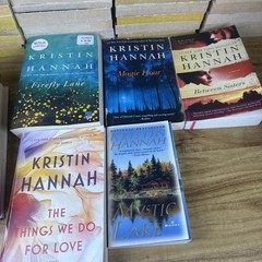 Lot 7 Kristin Hannah Books 2 Hardcover 5 Paperback Mystic Lake Fly Away Firefly