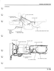 HONDA TRX350 Fourtrax Foreman ATV Service Manual 1985-1989 – WIRE BOUND – COVERS