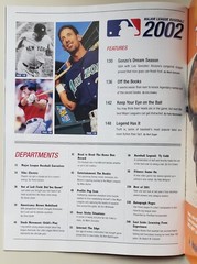 2002 MLB Official Guide To The 2002 Baseball Season Program 240 Pages MINT/NEW
