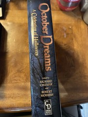 October Dreams: A Celebration of Halloween HC Dust Jacket 1st Ltd Signed #50