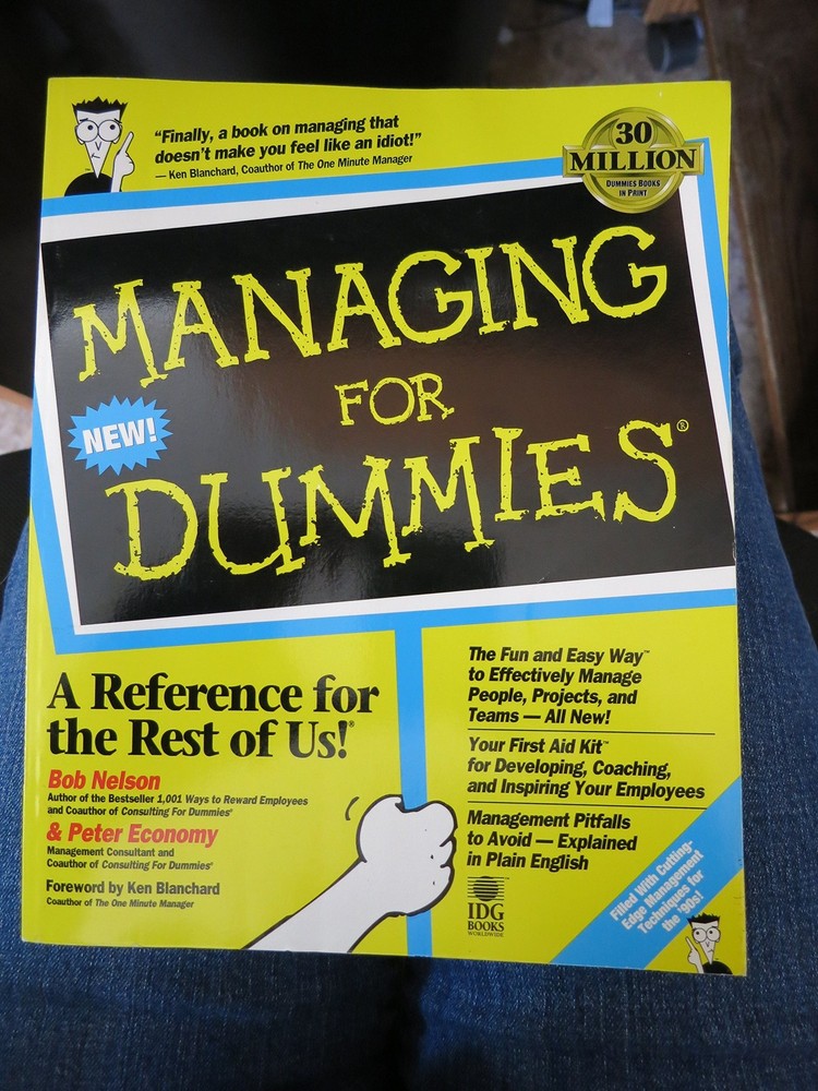Managing For Dummies