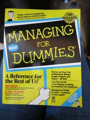 Managing For Dummies