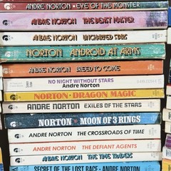 Lot of 60+ Andre Norton science fiction & fantasy Vtg paperbacks Sci-fi Ace SFF
