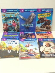 Lot of 25 „I Can Read” & „Step-Into-Reading” Level 3 Readers perfect kids 4 to 7