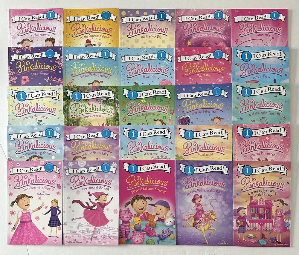 Pinkalicious Children’s Books I Can Read Lot 25