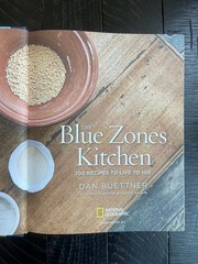 The Blue Zones Kitchen Hardcover by Dan Buettner Cookbook Mint condition