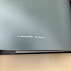 Journal Notes Michael J. Smith 2016 Travel Photography Memoir Asia Europe