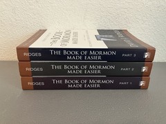 Book of Mormon Made Easier 3 Volume Set Complete David J Ridges Clean!