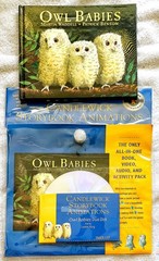 Owl🦉Babies📘Candlewick📀Storybook🥚Animations Book +DVD Martin Waddell FreeShip