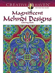 Creative Haven Magnificent Mehndi Designs Coloring Book (Adult Coloring) – GOOD