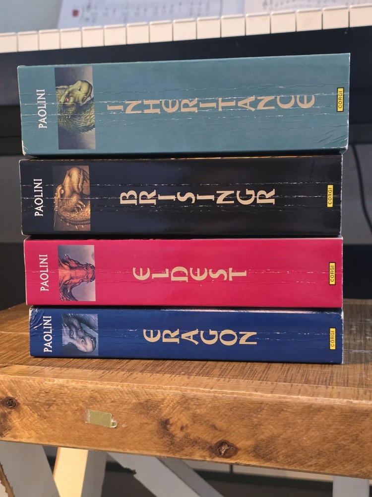 Christopher Paolini Inheritance Cycle 4-Book Set: Eragon, Eldest, Brisingr, Inh…
