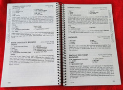 HOLMES FAMILY COOKBOOK LOUP COUNTY, NEBRASKA Recipes, Sprial 1994 Morris Press