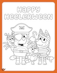 Bluey: Trick or Treat (Magnetic Play Set)