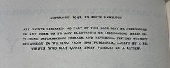 Mythology by: Edith Hamilton (1942, Hardcover) Book is in ☆GUC☆ See Photos