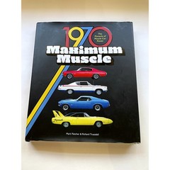 1970 Maximum Muscle HC Coffee Table Book Ford Mercury Boss 429 Mustang