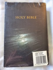 KJV King James Version Reference Bible GIANT Print Ed. Black